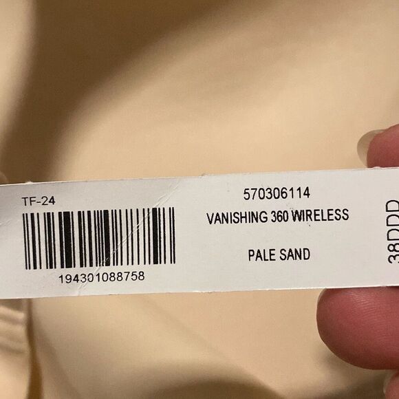 Soma bra vanishing 360 wireless bra size 38DDD - Picture 5 of 5